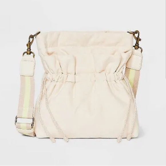 Target Universal Thread Soft String Crossbody Bag Off-White - Picture 2 of 8